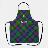 Clan Malcolm Tartan エプロン (正面)