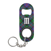 Clan Malcolm Tartan キーホルダー栓抜き (正面)