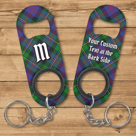 Clan Malcolm Tartan キーホルダー栓抜き