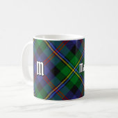 Clan Malcolm Tartan コーヒーマグカップ (正面左)