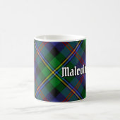Clan Malcolm Tartan コーヒーマグカップ (中央)
