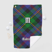 Clan Malcolm Tartan ゴルフタオル (インサイチュ)