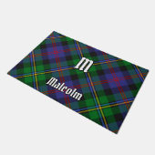 Clan Malcolm Tartan ドアマット (アングル)