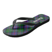 Clan Malcolm Tartan ビーチサンダル (アングル)