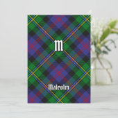 Clan Malcolm Tartan 招待状 (スタンド正面)