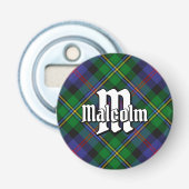 Clan Malcolm Tartan 栓抜き (正面)