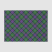 Clan Malcolm Tartan 薄葉紙 (正面)
