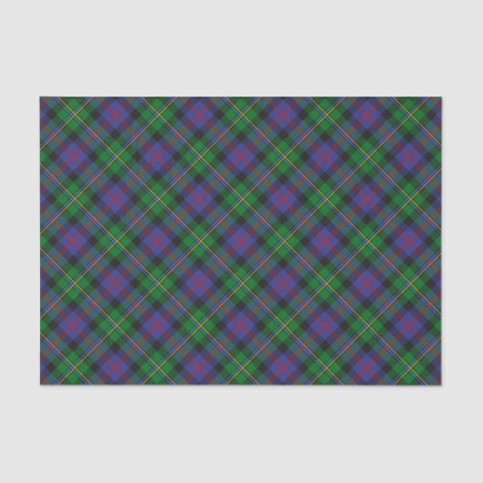 Clan Malcolm Tartan 薄葉紙 (正面)