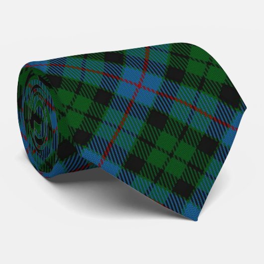Clan Morrison Hunting Tartan ネクタイ (ロール)