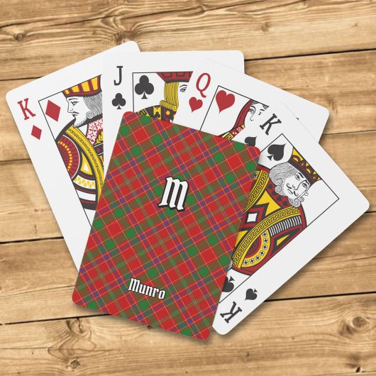 Clan Munro Tartan トランプ