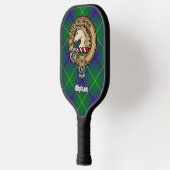 Clan Oliphant Crest over Tartan Keychain ピックルボールラケット (左)