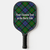 Clan Paterson Crest over Tartan ピックルボールラケット (裏面)