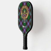 Clan Russell Crest over Tartan ピックルボールラケット (左)