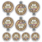 Clan Russell Crest Sticker Set シール (正面)
