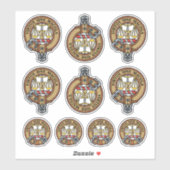 Clan Russell Crest Sticker Set シール (シート)