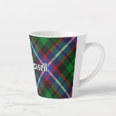 Clan Russell Tartan カフェラテマグ (右)