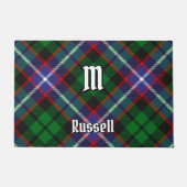 Clan Russell Tartan ドアマット (正面)