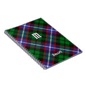 Clan Russell Tartan ノートブック (右側)