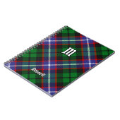 Clan Russell Tartan ノートブック (左側)