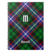 Clan Russell Tartan ノートブック (正面)