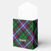 Clan Russell Tartan フェイバーボックス (オープン)