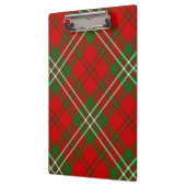 Clan Scott Red Tartan Clipboard クリップボード (左)