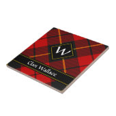 Clan Wallace Tartan Ceramic Tile タイル (側面)