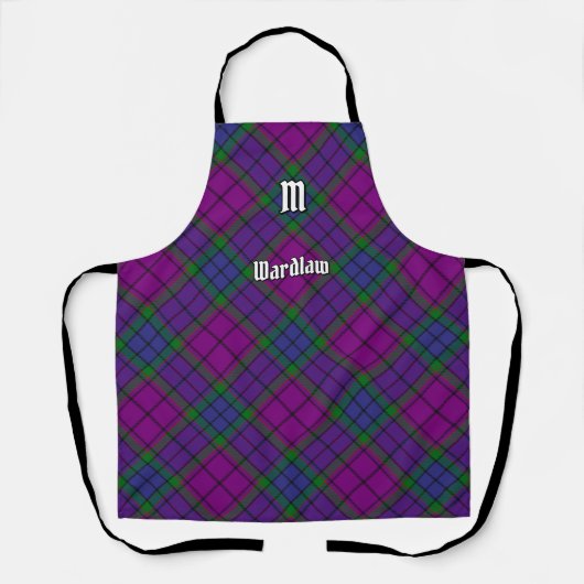 Clan Wardlaw Tartan エプロン (正面)