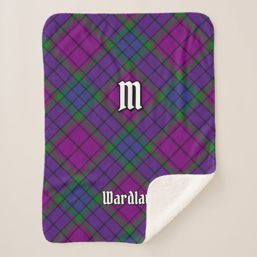 Clan Wardlaw Tartan シェルパブランケット (正面)