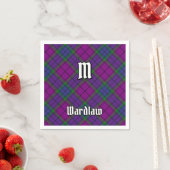 Clan Wardlaw Tartan スタンダードカクテルナプキン (インサイチュ)