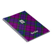 Clan Wardlaw Tartan ノートブック (右側)