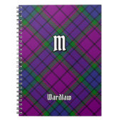 Clan Wardlaw Tartan ノートブック (正面)