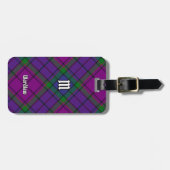 Clan Wardlaw Tartan ラゲッジタグ (正面横)
