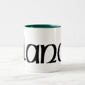 Clancyのケルト族のドラゴンのマグ ツートーンマグカップ (中央)