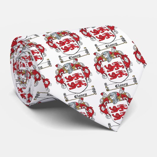 Clancyの家紋 ネクタイ (ロール)
