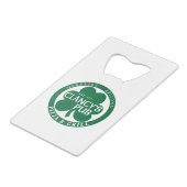 ClancyのMerch クレジットカード栓抜き (裏面アングル)