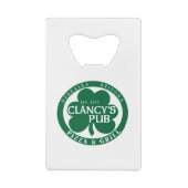 ClancyのMerch クレジットカード栓抜き (裏面)