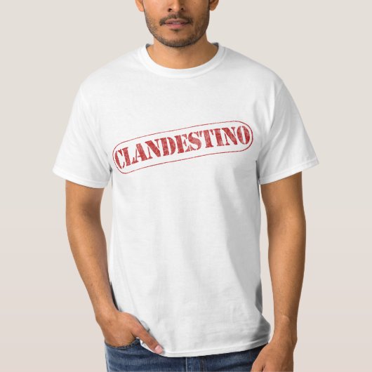 CLANDESTINO Tシャツ (正面)