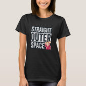 Clangers Straight Outer Space Tiny Clanger Retro Tシャツ (正面)