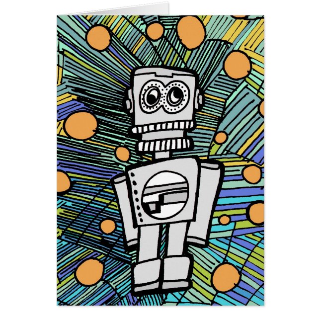 CLANKY M-12のロボット (正面)