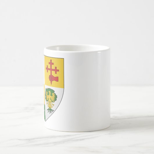 Clanranaldのコーヒー・マグのMacdonaldの腕 コーヒーマグカップ (中央)