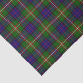 Clanranald tartan blue green plaid 薄葉紙 (詳細)