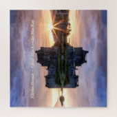 Clans MacKenzie/ユニーク MacRae Sunset Eilian Doan ジグソーパズル (縦)