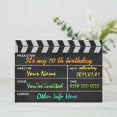 clap cinéma 招待状 (スタンド正面)