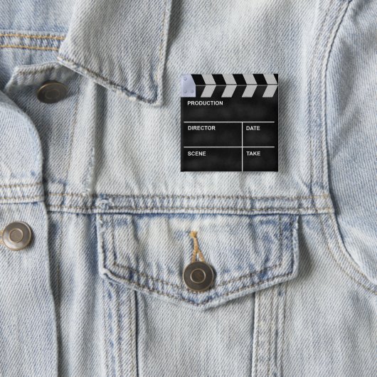 clap cinéma 缶バッジ (インサイチュ)