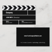 Clapperboard Filmディレクター映画事業カード 名刺 (正面/裏面)