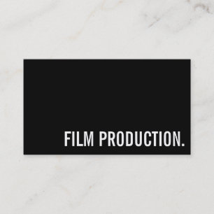 Clapperboard Filmディレクター映画制作者の行為 名刺