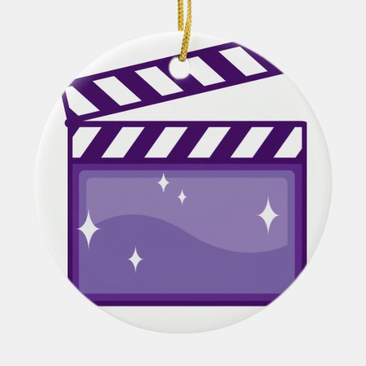 ClapperMovieVector.pdf セラミックオーナメント (正面)