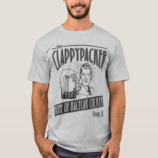 Clappypacker Tシャツ (正面)