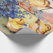 Clapsaddle: 振動Biddy ラッピングペーパー (角)